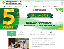 Tablet Screenshot of keralagbank.com